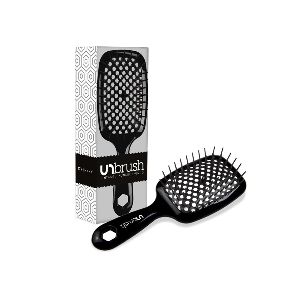Empiriya™ - Wet & Dry Vented Detangling Hair Brush, Cherry Blossom