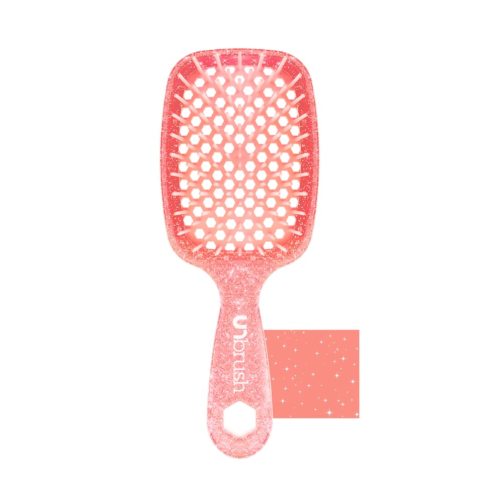 Empiriya™ - Wet & Dry Vented Detangling Hair Brush, Cherry Blossom