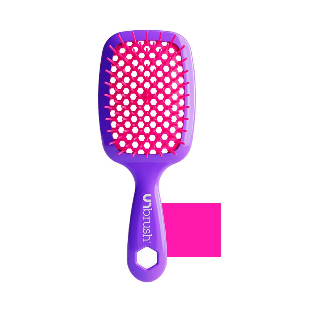 Empiriya™ - Wet & Dry Vented Detangling Hair Brush, Cherry Blossom