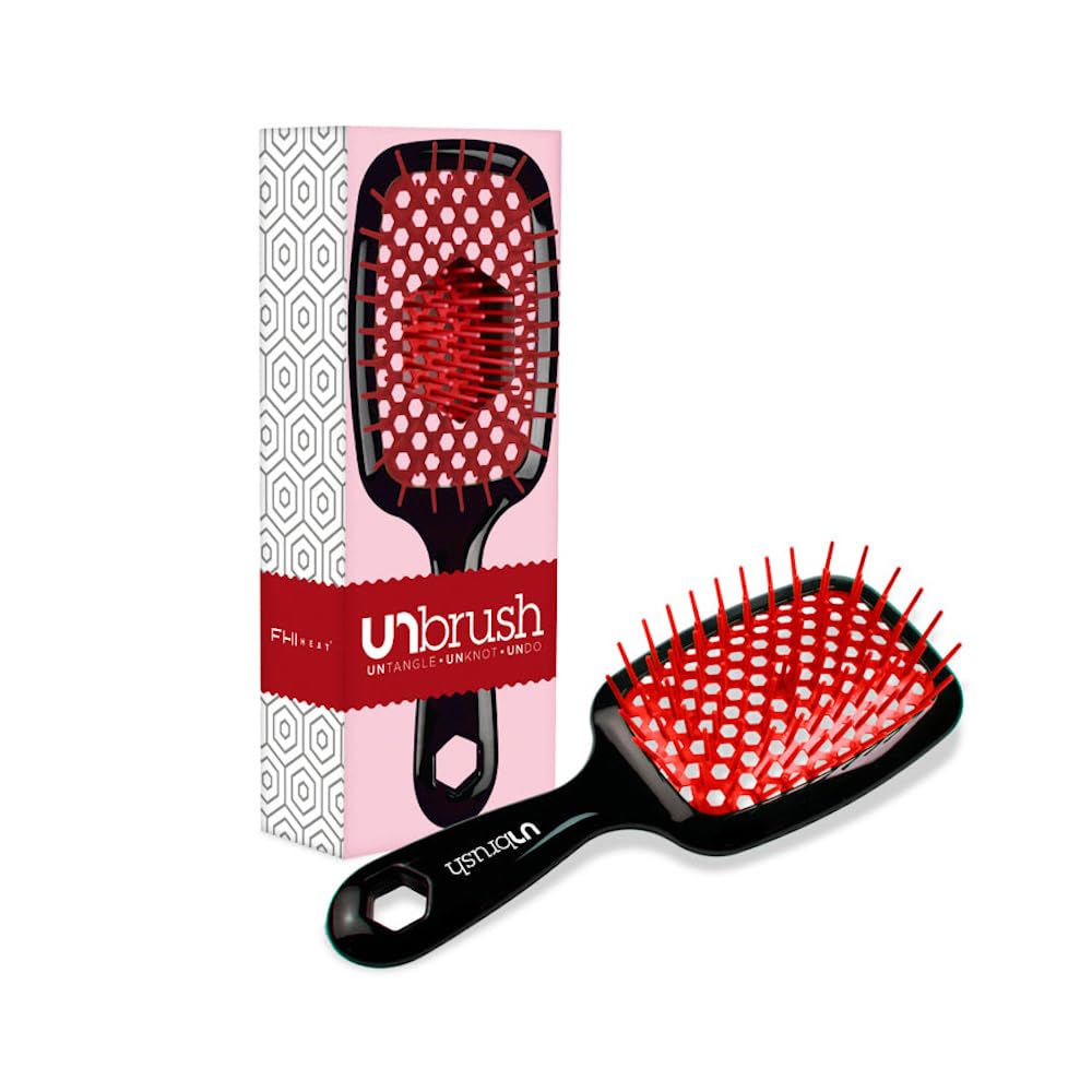 Empiriya™ - Wet & Dry Vented Detangling Hair Brush, Cherry Blossom
