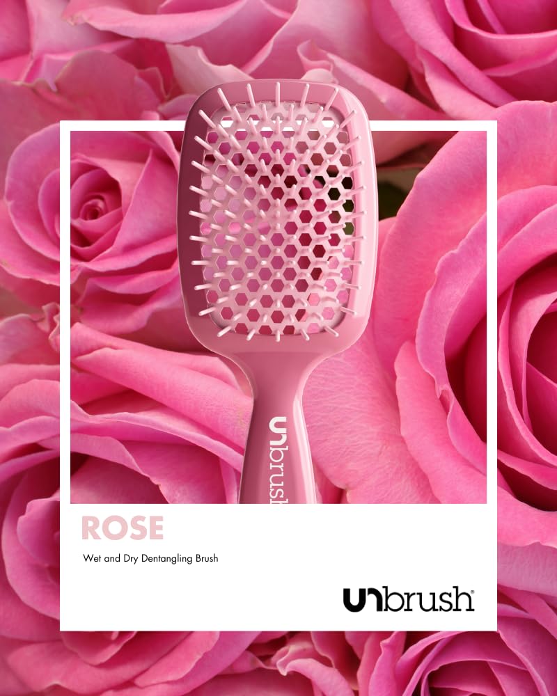 Empiriya™ - Wet & Dry Vented Detangling Hair Brush, Cherry Blossom