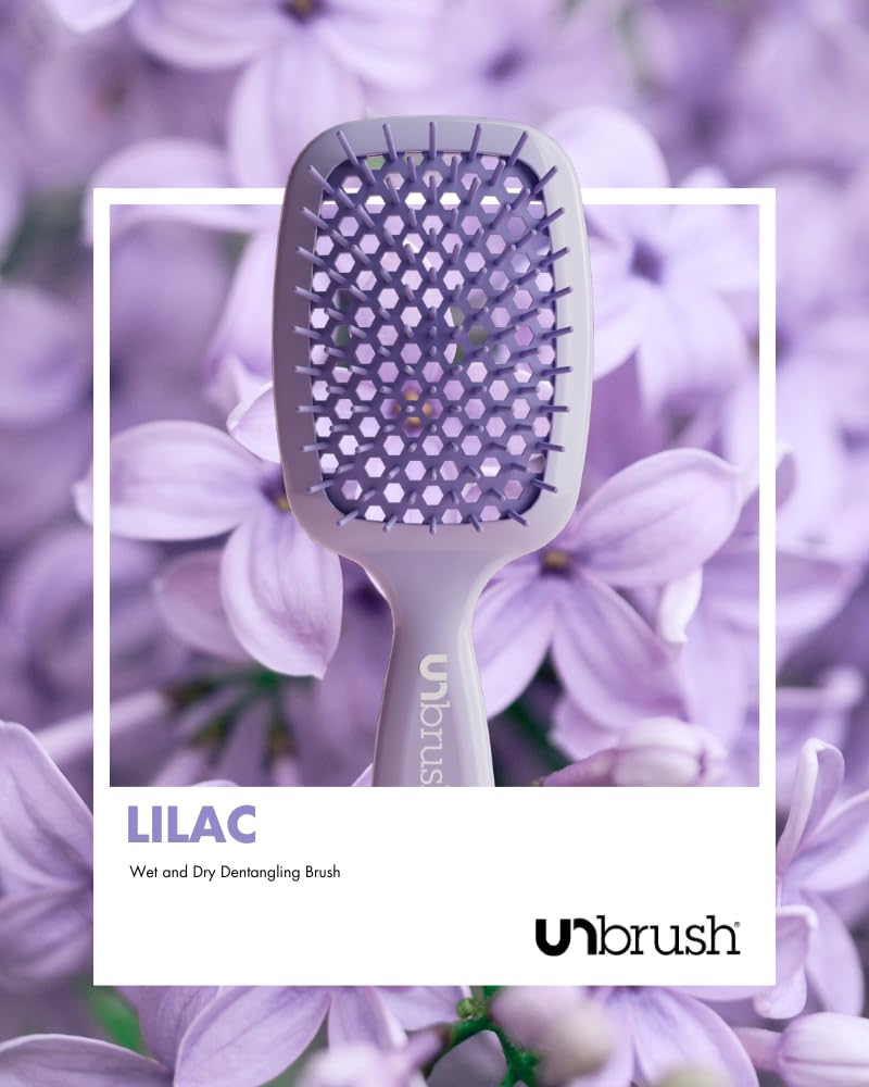 Empiriya™ - Wet & Dry Vented Detangling Hair Brush, Cherry Blossom