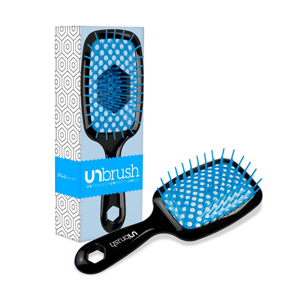 Empiriya™ - Wet & Dry Vented Detangling Hair Brush, Cherry Blossom