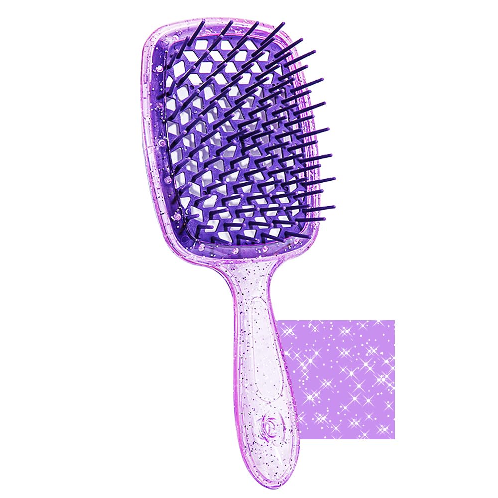 Empiriya™ - Wet & Dry Vented Detangling Hair Brush, Cherry Blossom