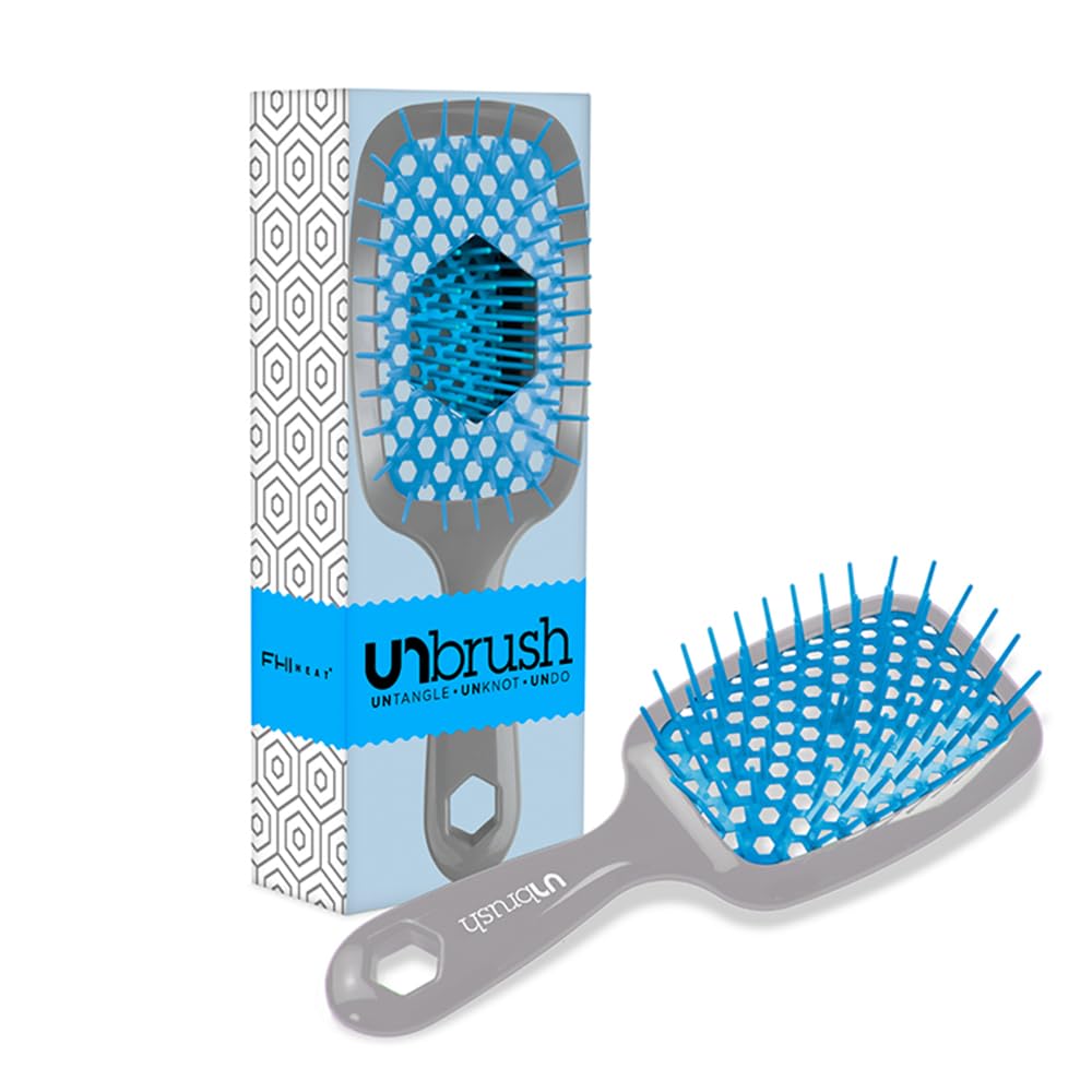 Empiriya™ - Wet & Dry Vented Detangling Hair Brush, Cherry Blossom