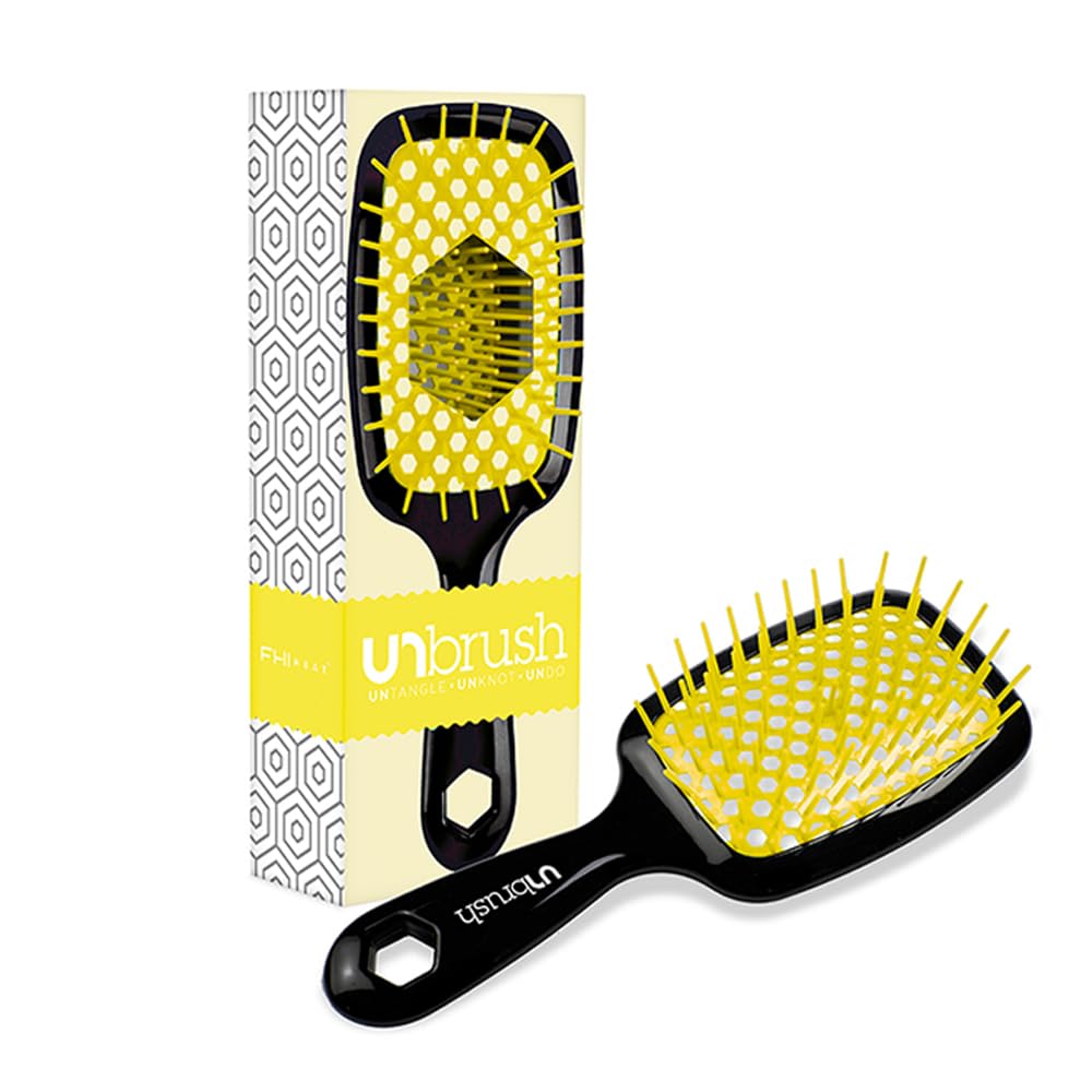 Empiriya™ - Wet & Dry Vented Detangling Hair Brush, Cherry Blossom
