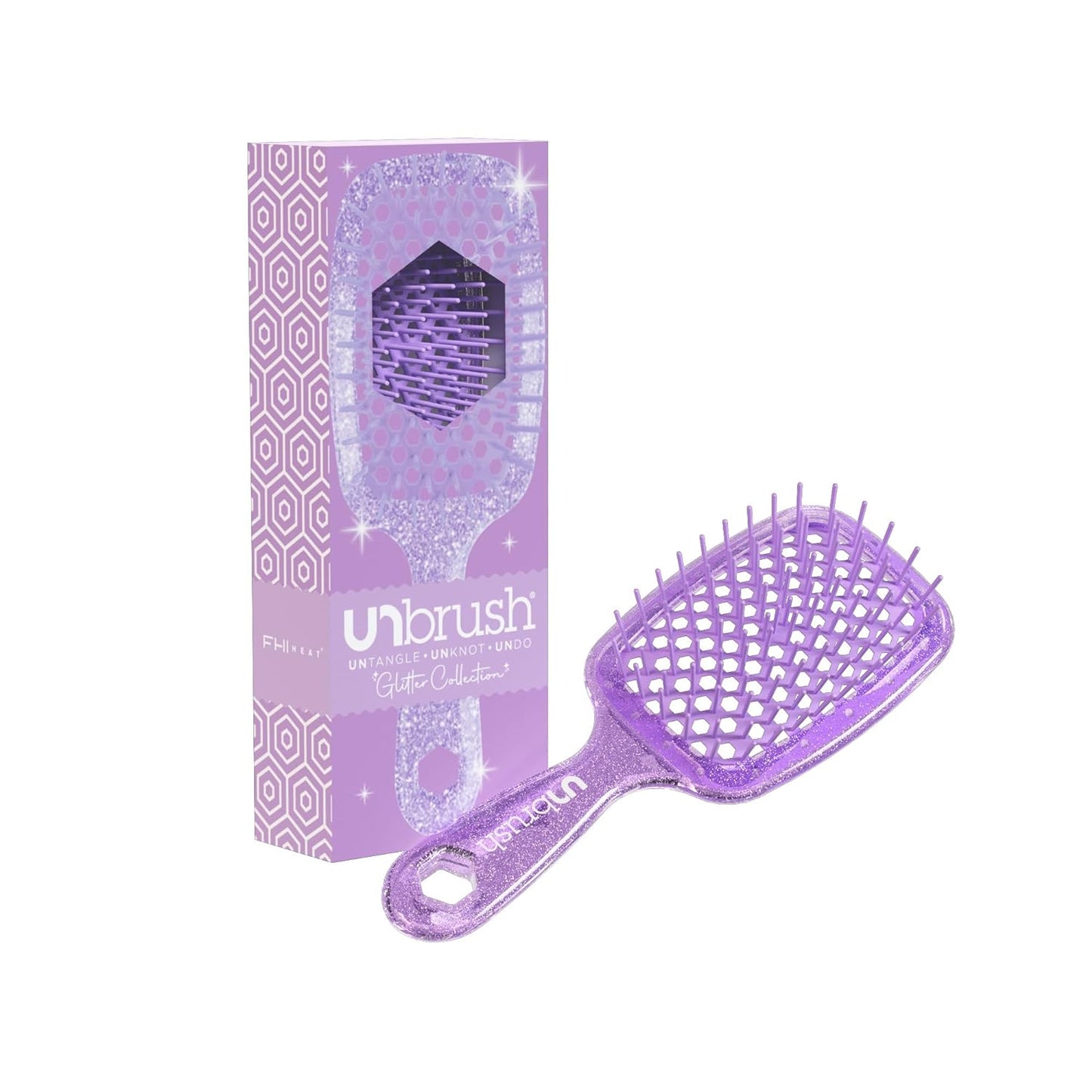 Empiriya™ - Wet & Dry Vented Detangling Hair Brush, Cherry Blossom