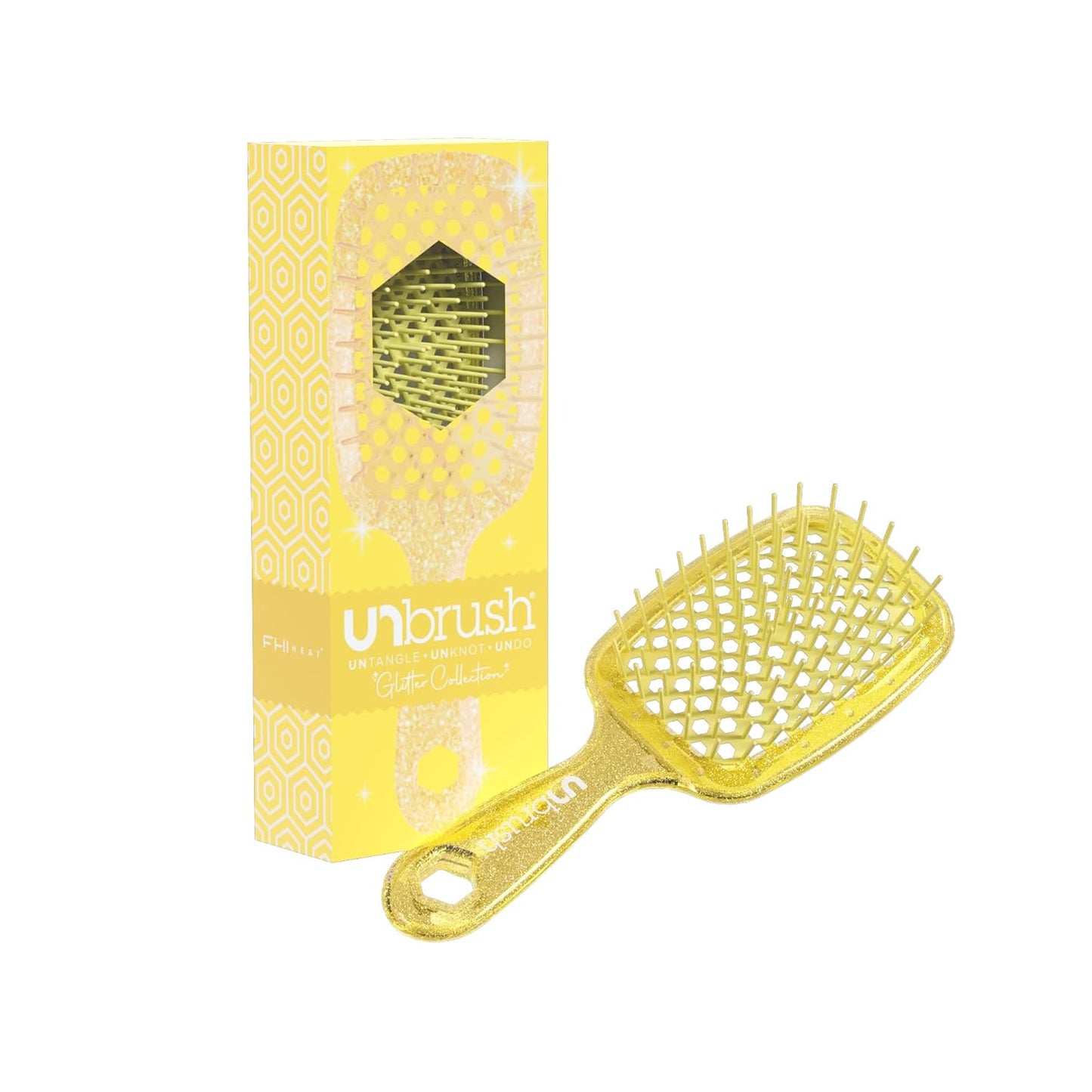 Empiriya™ - Wet & Dry Vented Detangling Hair Brush, Cherry Blossom