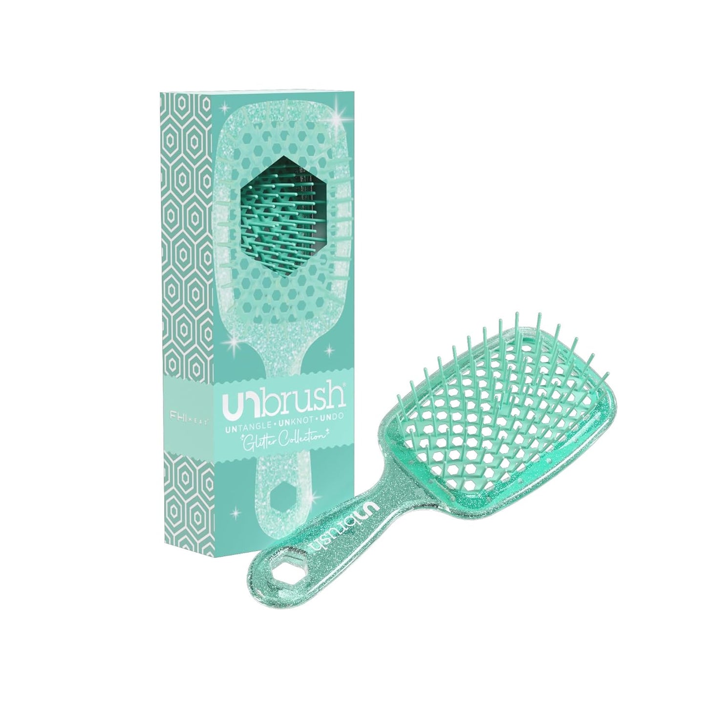 Empiriya™ - Wet & Dry Vented Detangling Hair Brush, Cherry Blossom