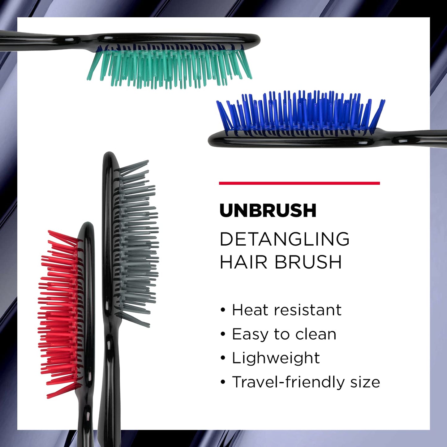 Empiriya™ - Wet & Dry Vented Detangling Hair Brush, Cherry Blossom
