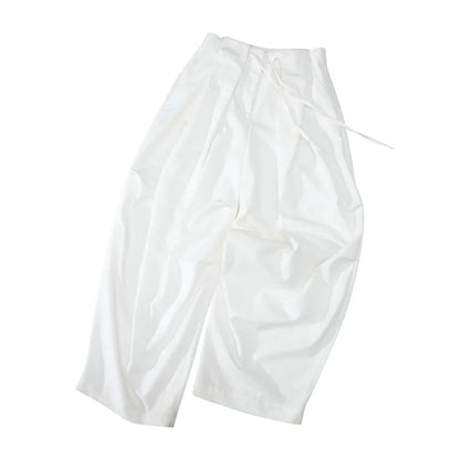 Women's High Waist Palazzo Pants - Wide Leg Elegant Balloon Pants