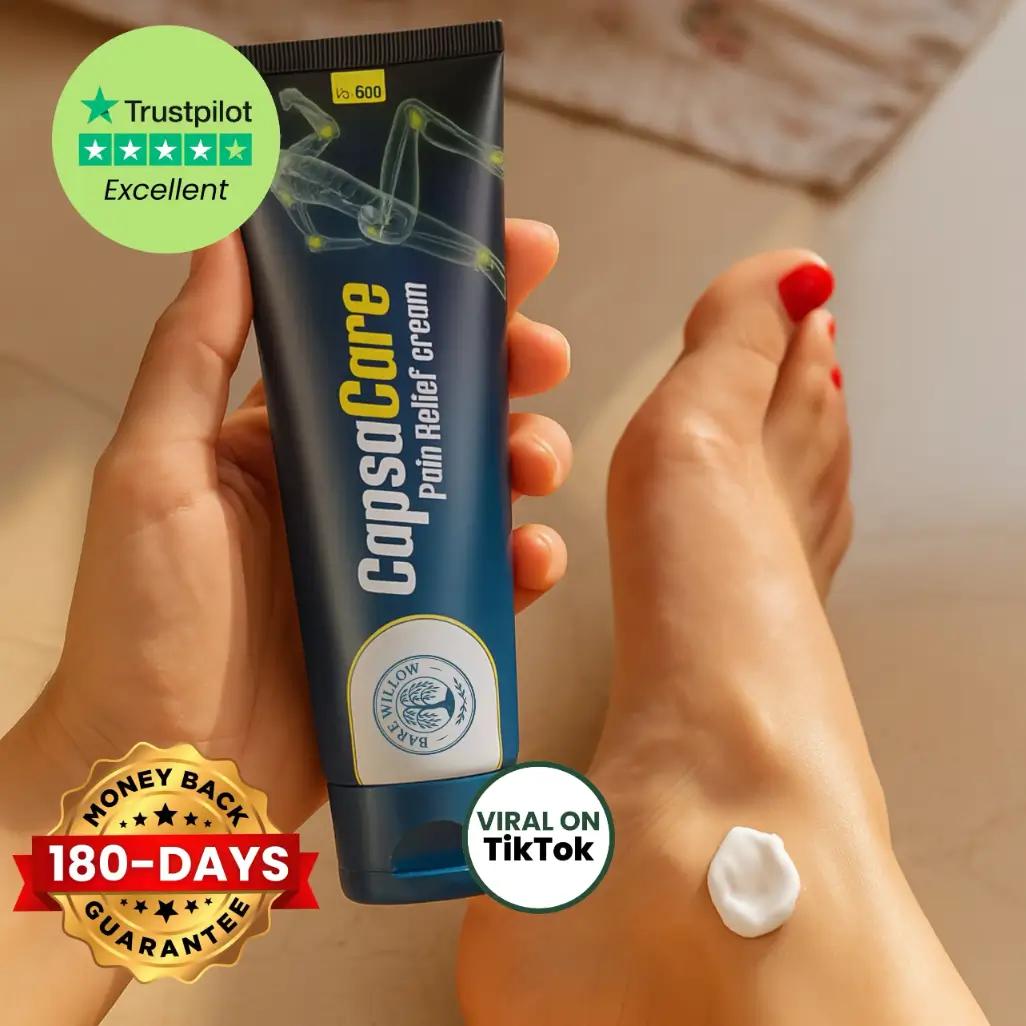 Stop Neuropathy From Getting Worse With CapsaCare Nerve Support Cream™