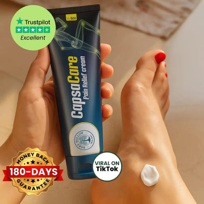 Stop Neuropathy From Getting Worse With CapsaCare Nerve Support Cream™