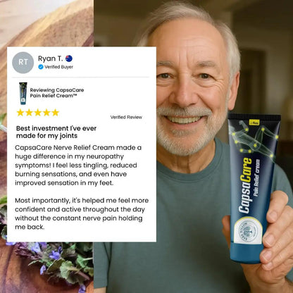 Stop Neuropathy From Getting Worse With CapsaCare Nerve Support Cream™