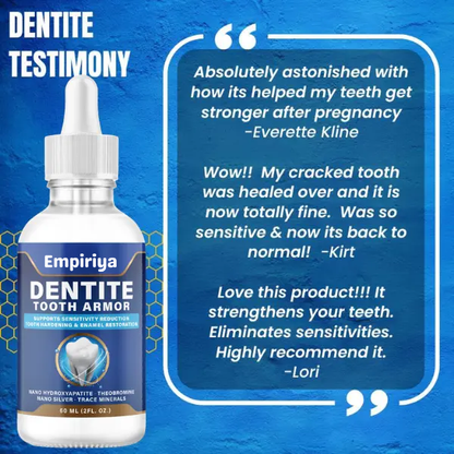 Dentite™ Tooth Armor — Advanced Enamel Repair & Sensitivity Relief Drops (Buy 1 Get 1 FREE)