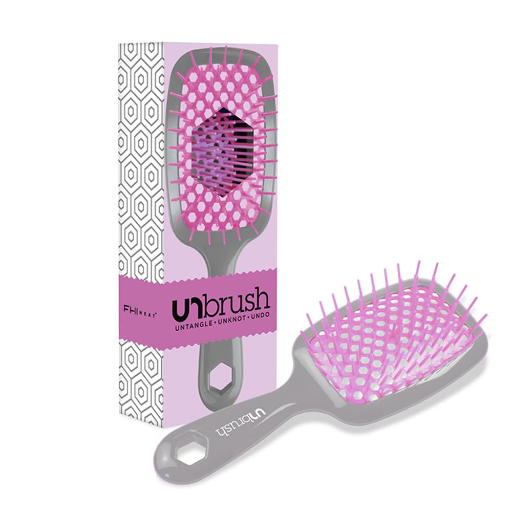 Empiriya™ -  Wet & Dry Vented Detangling Hair Brush, Cherry Blossom