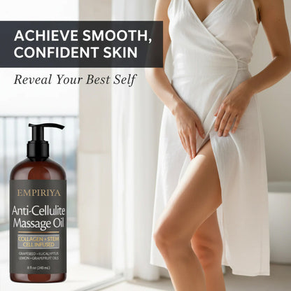 EMPIRIYA Lymph-Aktiv Massageöl – Sichtbar Straffere Haut durch Tägliche Lymph-Massage