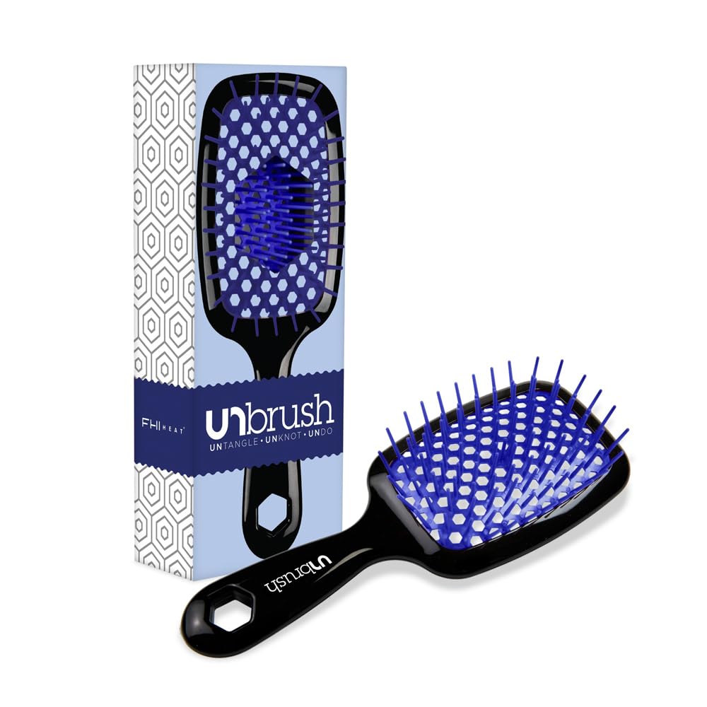 Empiriya™ -  Wet & Dry Vented Detangling Hair Brush, Cherry Blossom