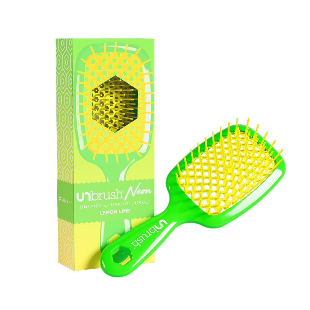 Empiriya™ -  Wet & Dry Vented Detangling Hair Brush, Cherry Blossom