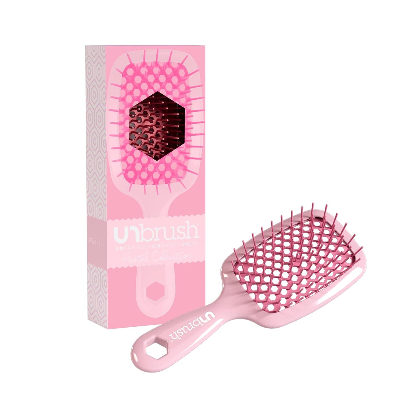 Empiriya™ -  Wet & Dry Vented Detangling Hair Brush, Cherry Blossom