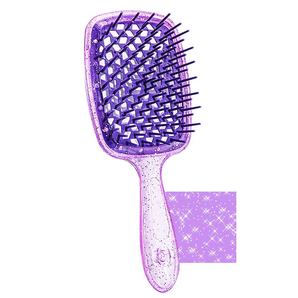 Empiriya™ -  Wet & Dry Vented Detangling Hair Brush, Cherry Blossom