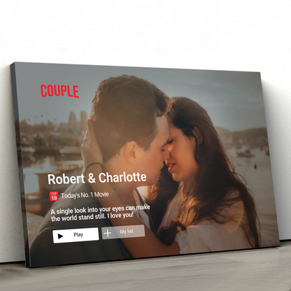 Personalized Canvas “Lovestory”