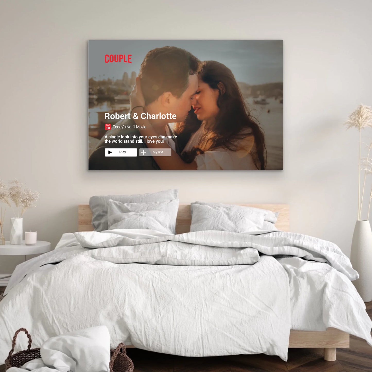 Personalized Canvas “Lovestory”