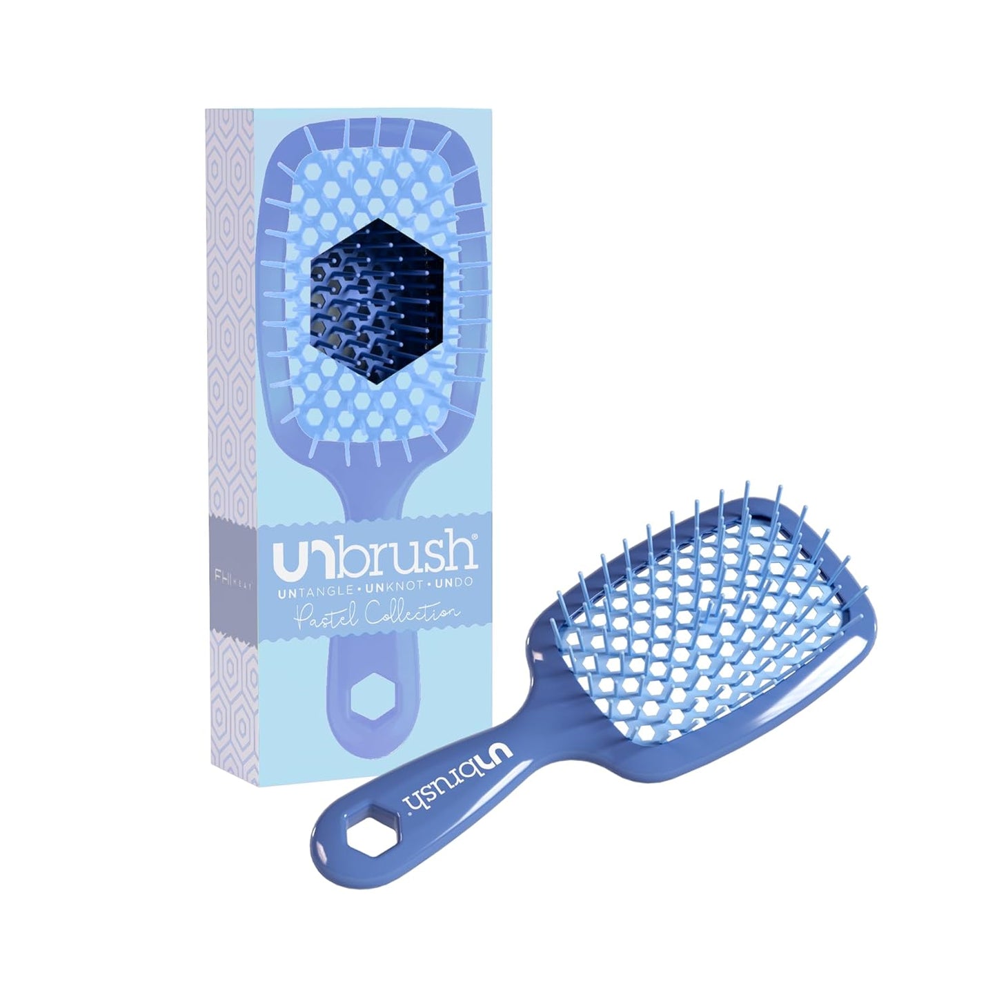 Empiriya™ -  Wet & Dry Vented Detangling Hair Brush, Cherry Blossom