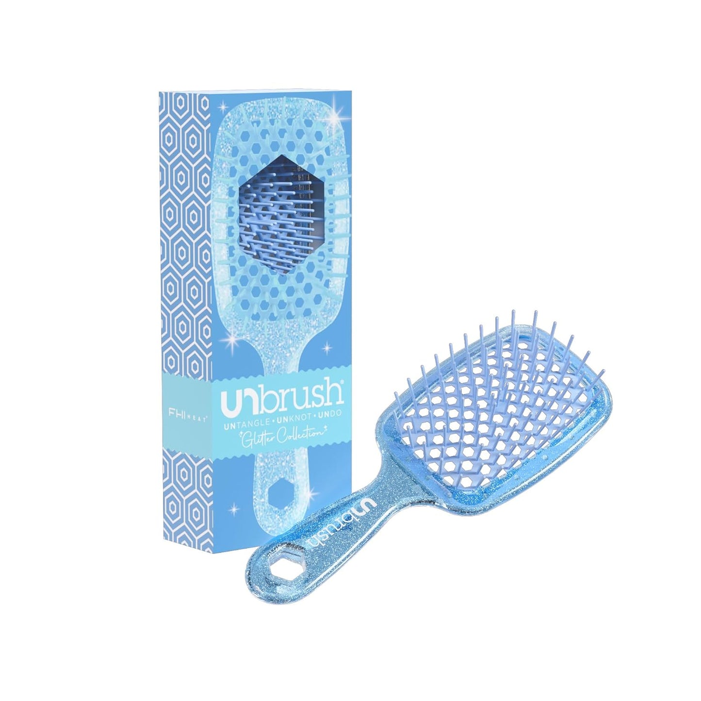 Empiriya™ -  Wet & Dry Vented Detangling Hair Brush, Cherry Blossom