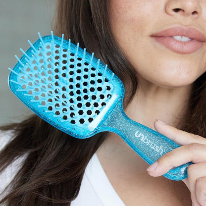 Empiriya™ -  Wet & Dry Vented Detangling Hair Brush, Cherry Blossom