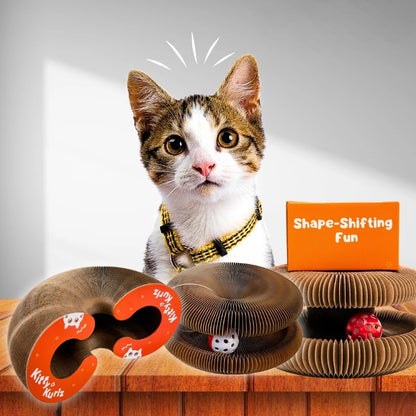 Interactive Cat Play, Scratch & Nest Toy