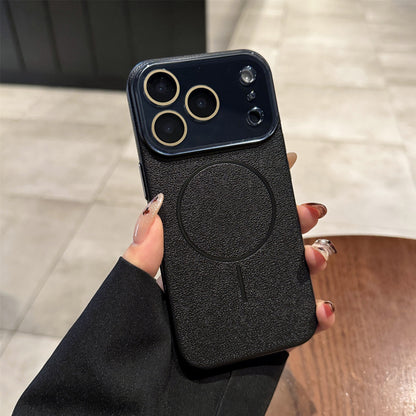 The Textured Leather MagSafe Case