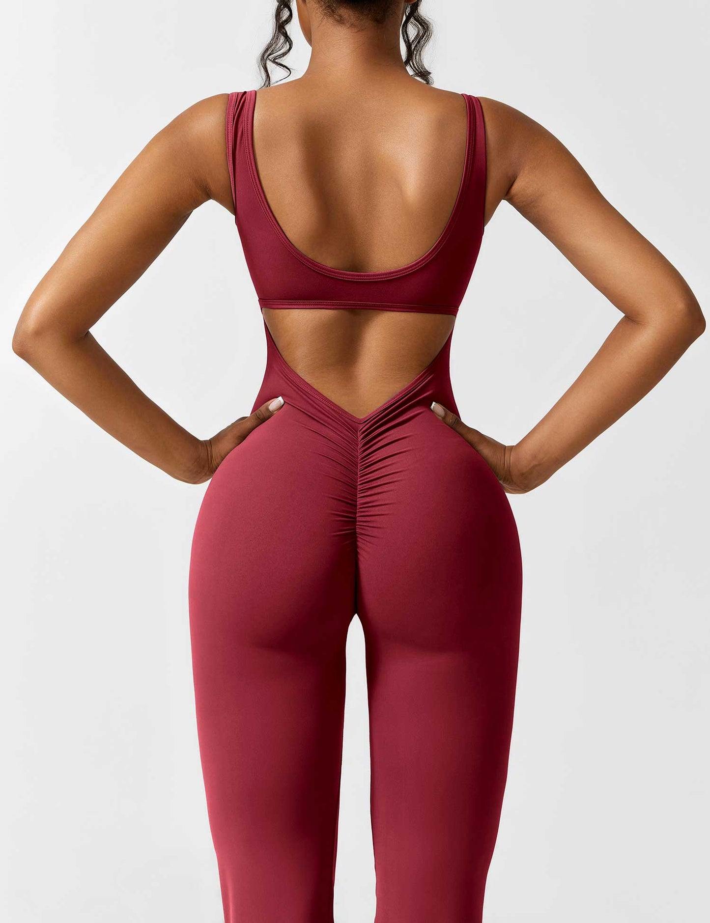 Empiriya™ - V-Back Flared Jumpsuit