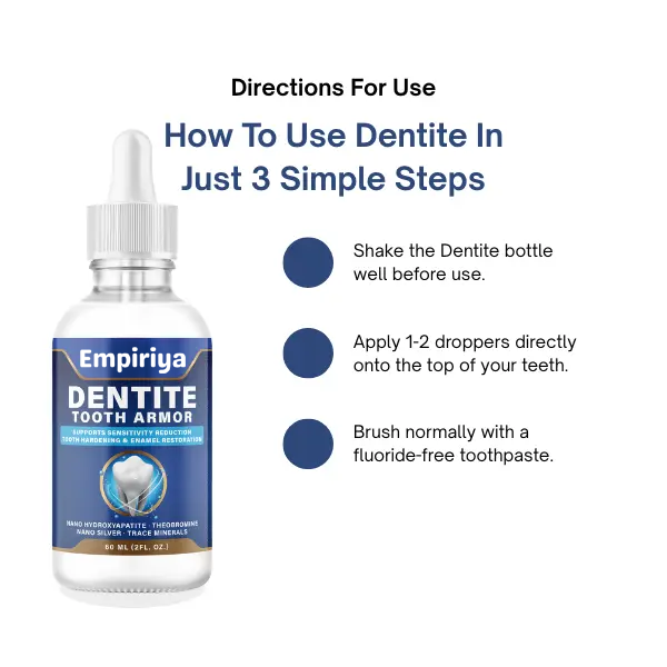 Dentite™ Tooth Armor — Advanced Enamel Repair & Sensitivity Relief Drops (Buy 1 Get 1 FREE)