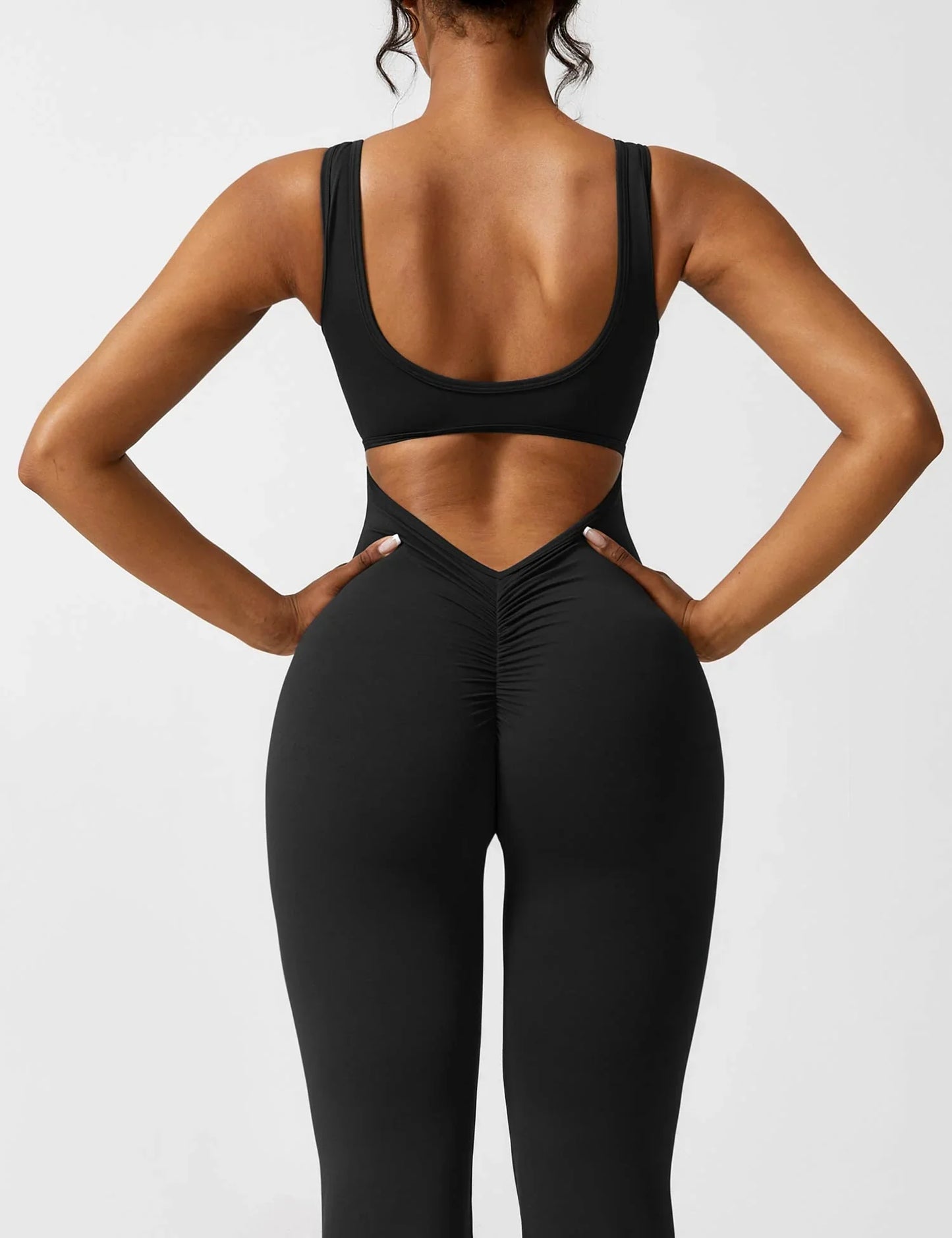 Empiriya™ - V-Back Flared Jumpsuit