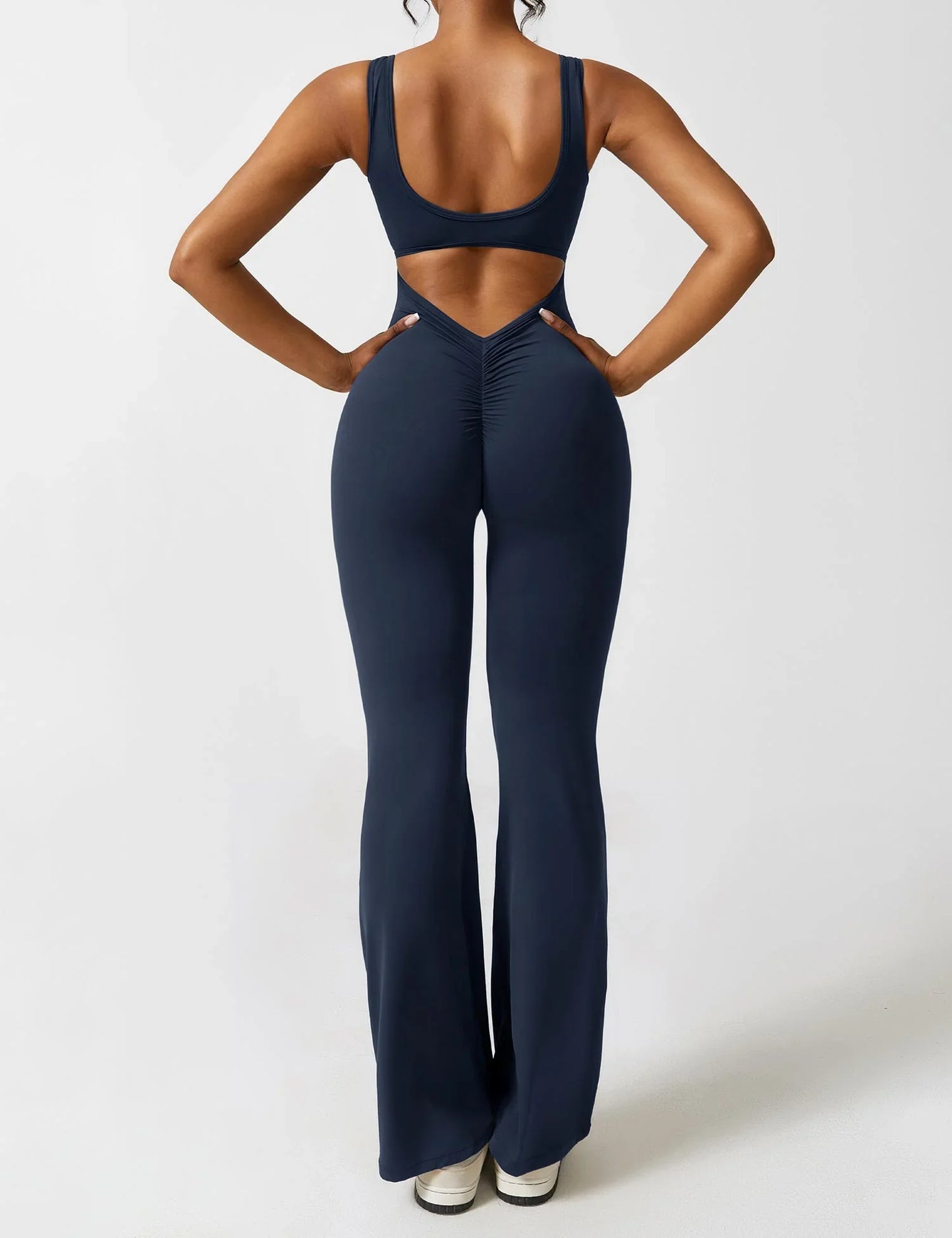 Empiriya™ - V-Back Flared Jumpsuit