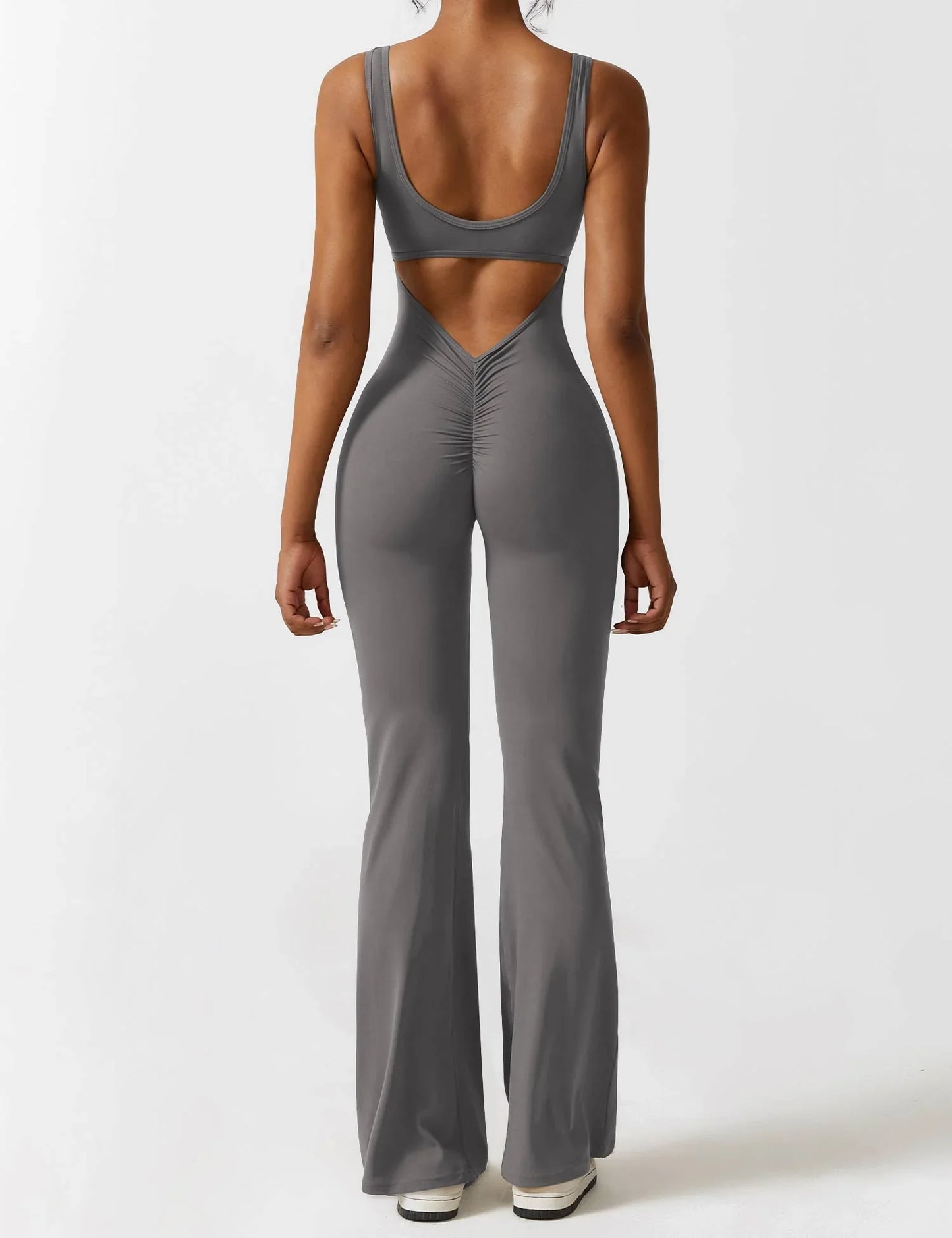 Empiriya™ - V-Back Flared Jumpsuit