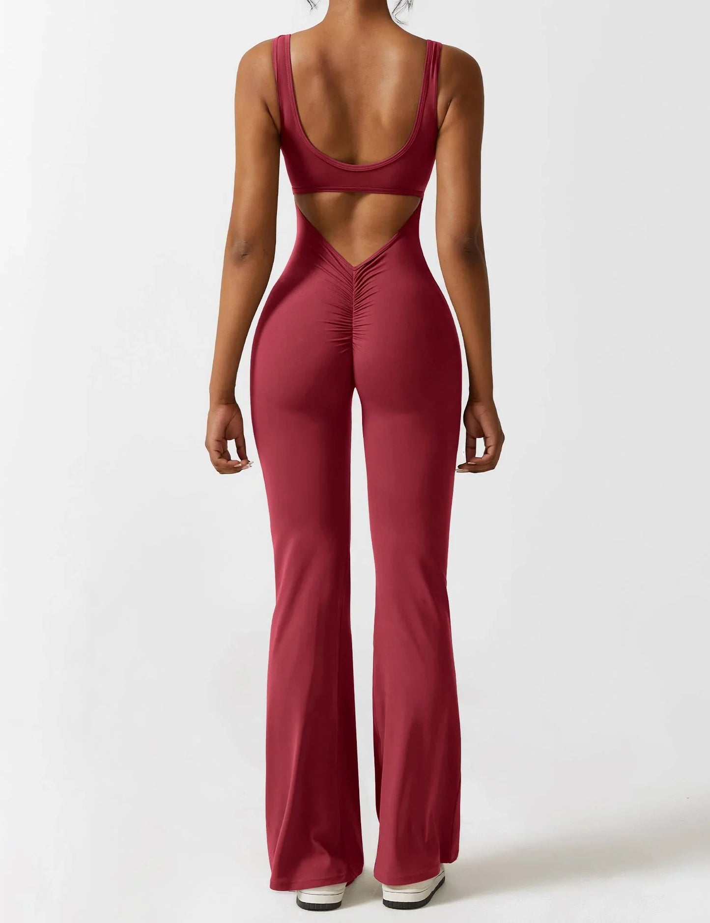 Empiriya™ - V-Back Flared Jumpsuit